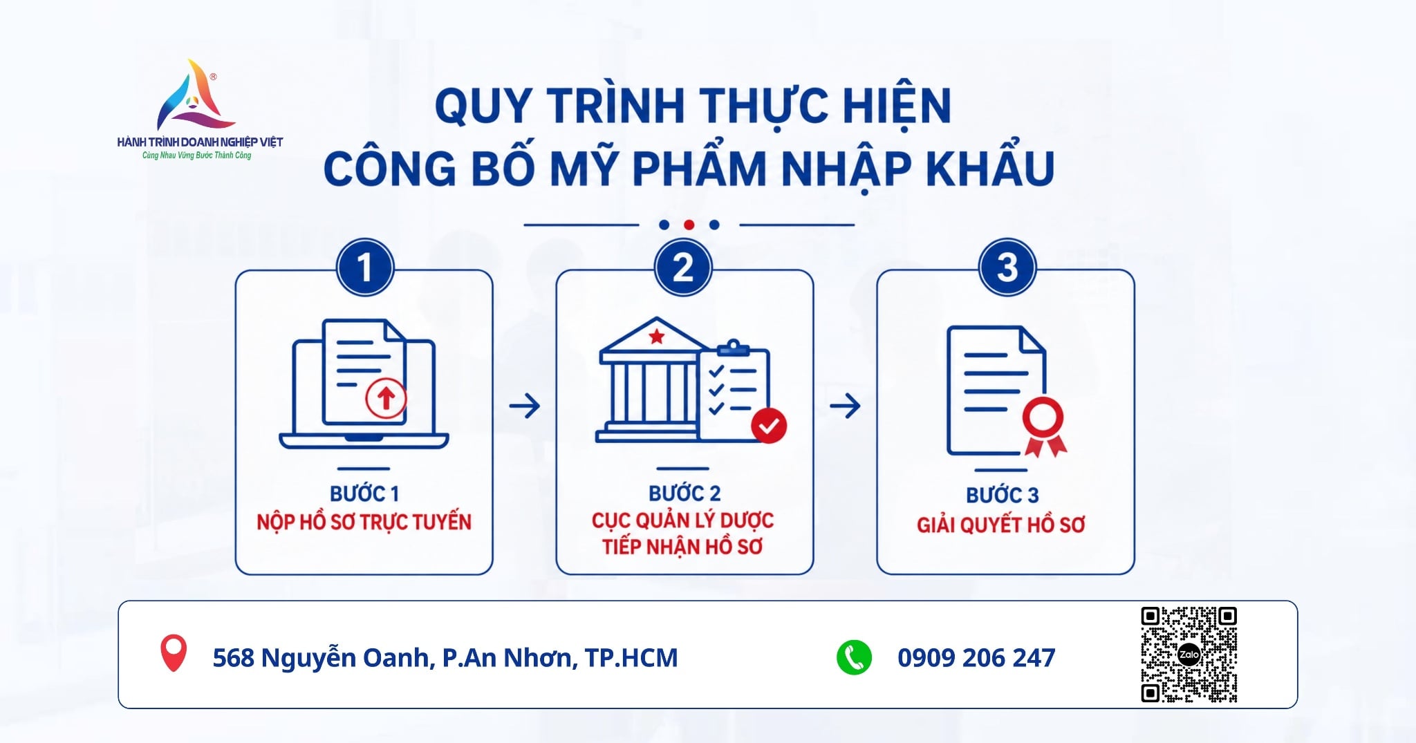 Công bố mỹ phẩm nhập khẩu 2026: Thủ tục & Phí mới nhất