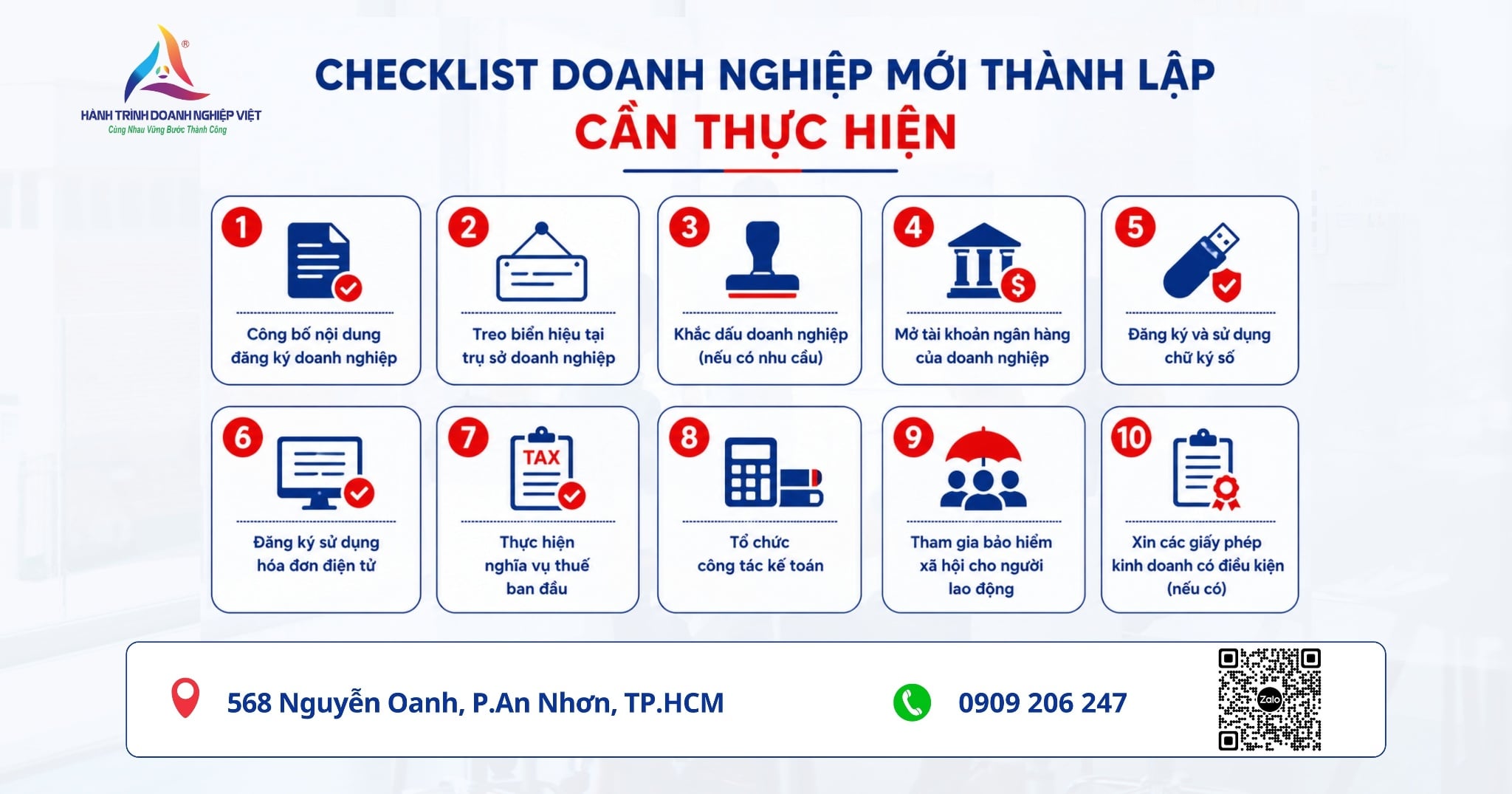 Doanh nghiệp mới thành lập cần làm gì trong năm 2026?