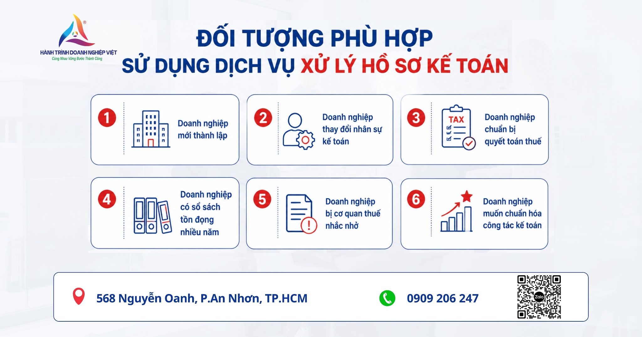 Dịch vụ xử lý hồ sơ kế toán – Rà soát, hoàn thiện sổ sách kế toán chuyên nghiệp