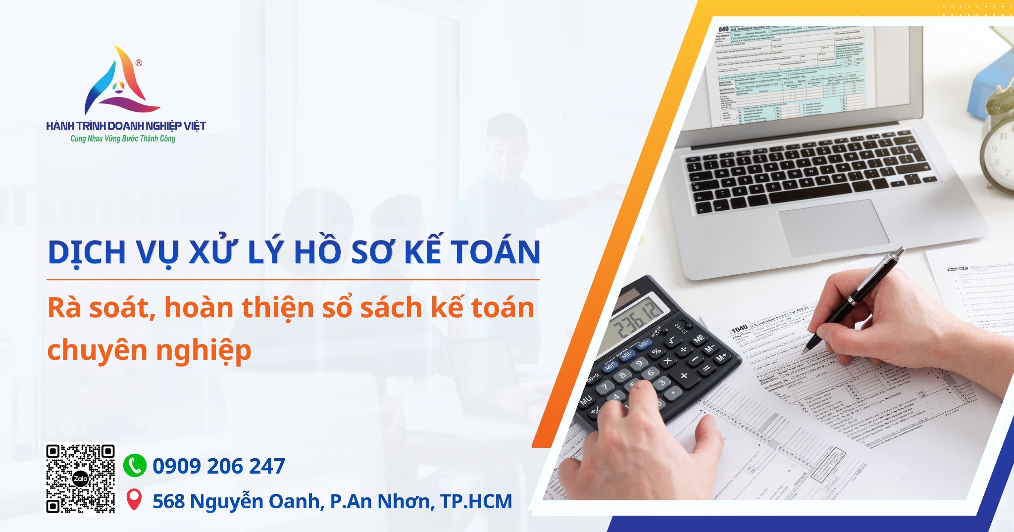 Dịch vụ xử lý hồ sơ kế toán
