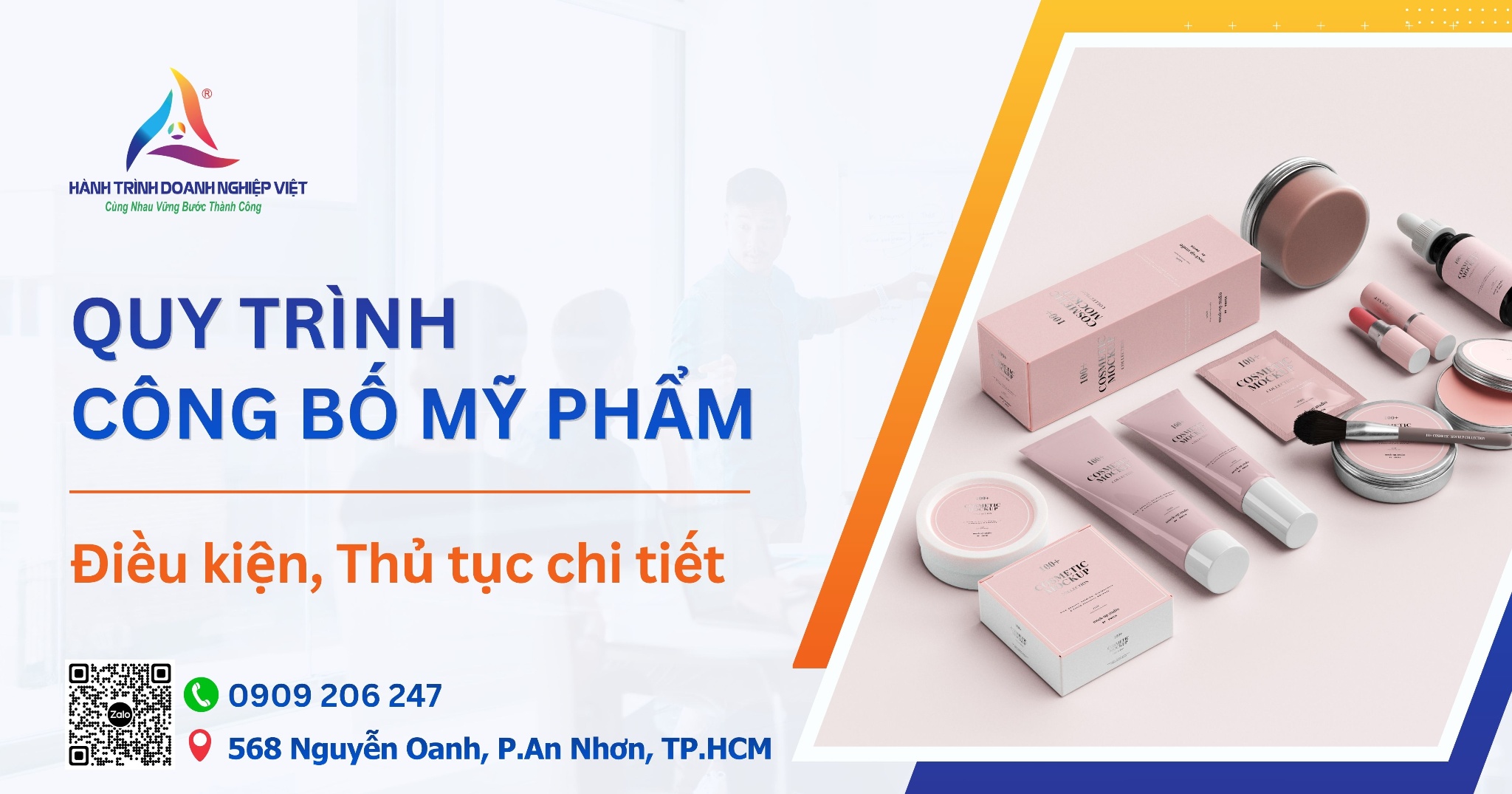 Hướng dẫn quy trình công bố mỹ phẩm chi tiết