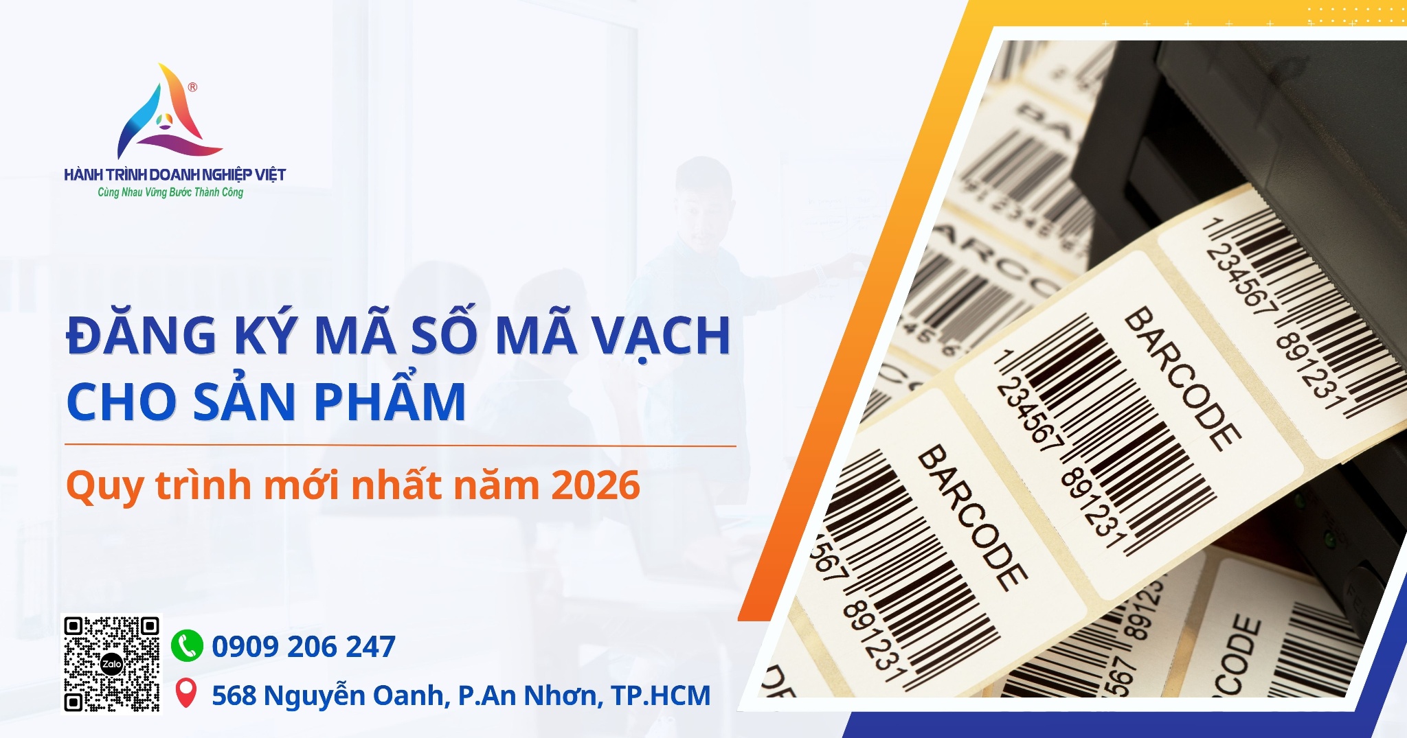 Quy trình đăng ký mã số mã vạch cho sản phẩm mới nhất năm 2026
