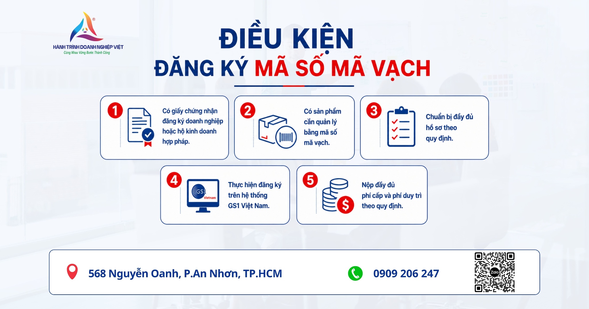 Quy trình đăng ký mã số mã vạch cho sản phẩm mới nhất năm 2026