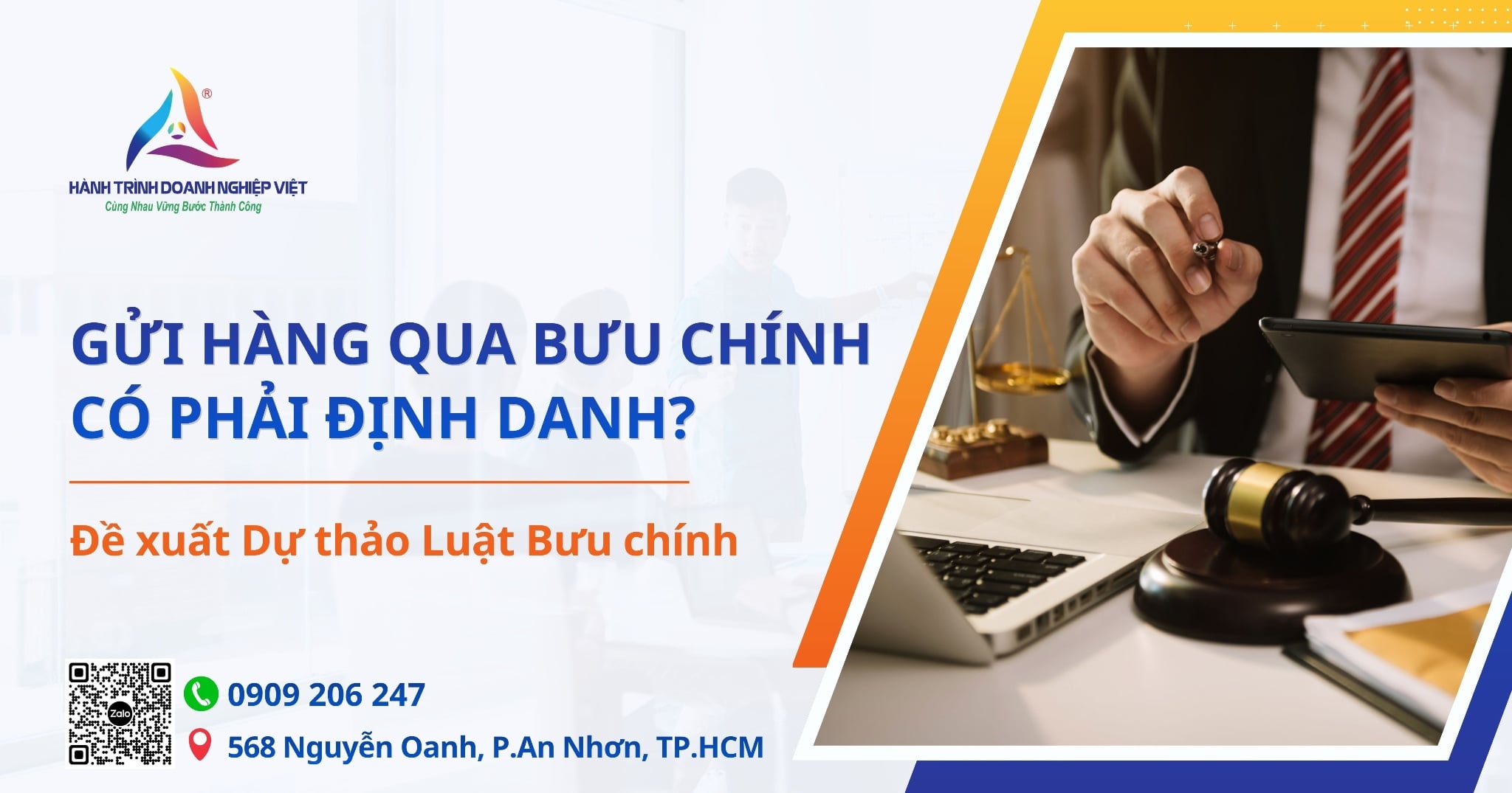 Gửi hàng qua bưu chính có phải cung cấp thông tin định danh?