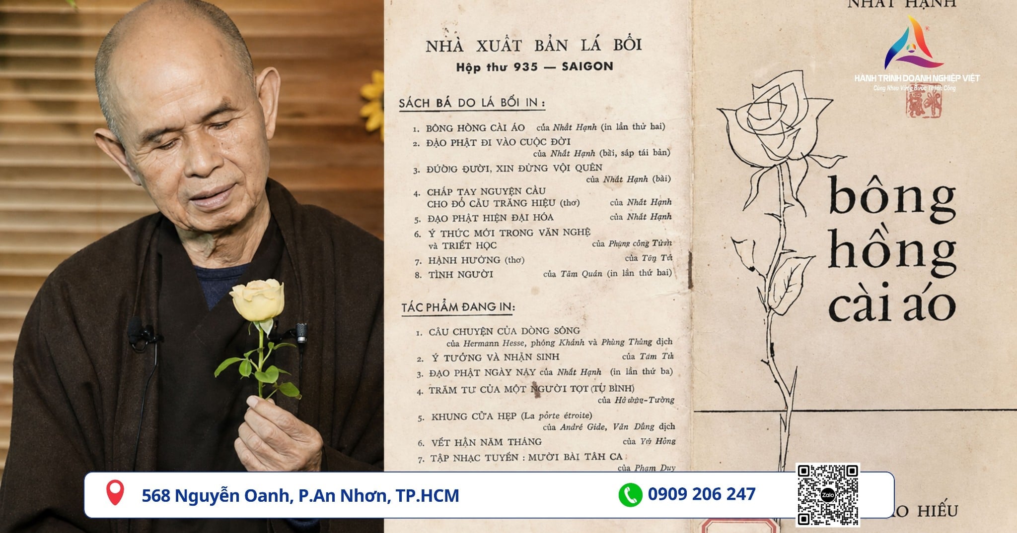 Thiền sư Thích Nhất Hạnh và quyển tùy bút 