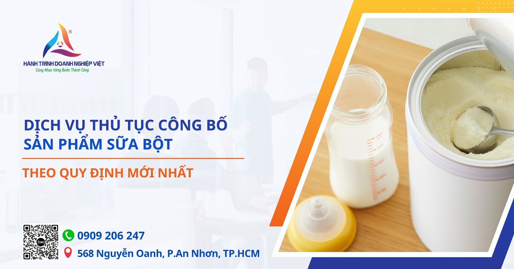 Dịch vụ thủ tục công bố sản phẩm sữa bột mới nhất năm 2026