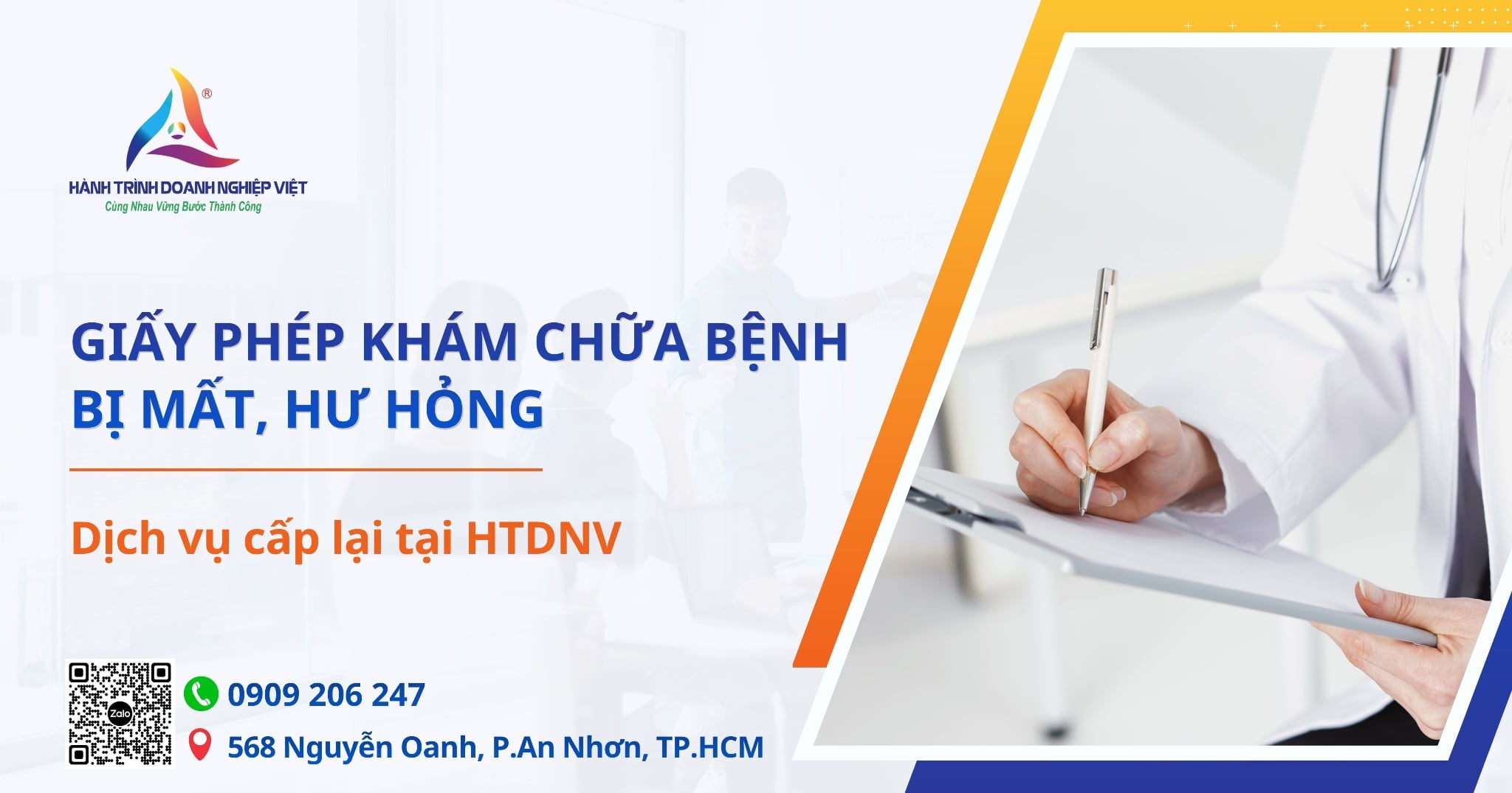 Dịch vụ cấp lại giấy phép hành nghề khám chữa bệnh bị mất, hư hỏng