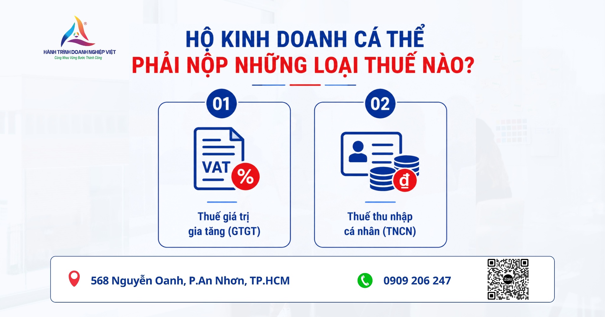 Thuế hộ kinh doanh cá thể có quy định như thế nào? Dịch vụ kế toán thuế trọn gói tại HTDNV Group