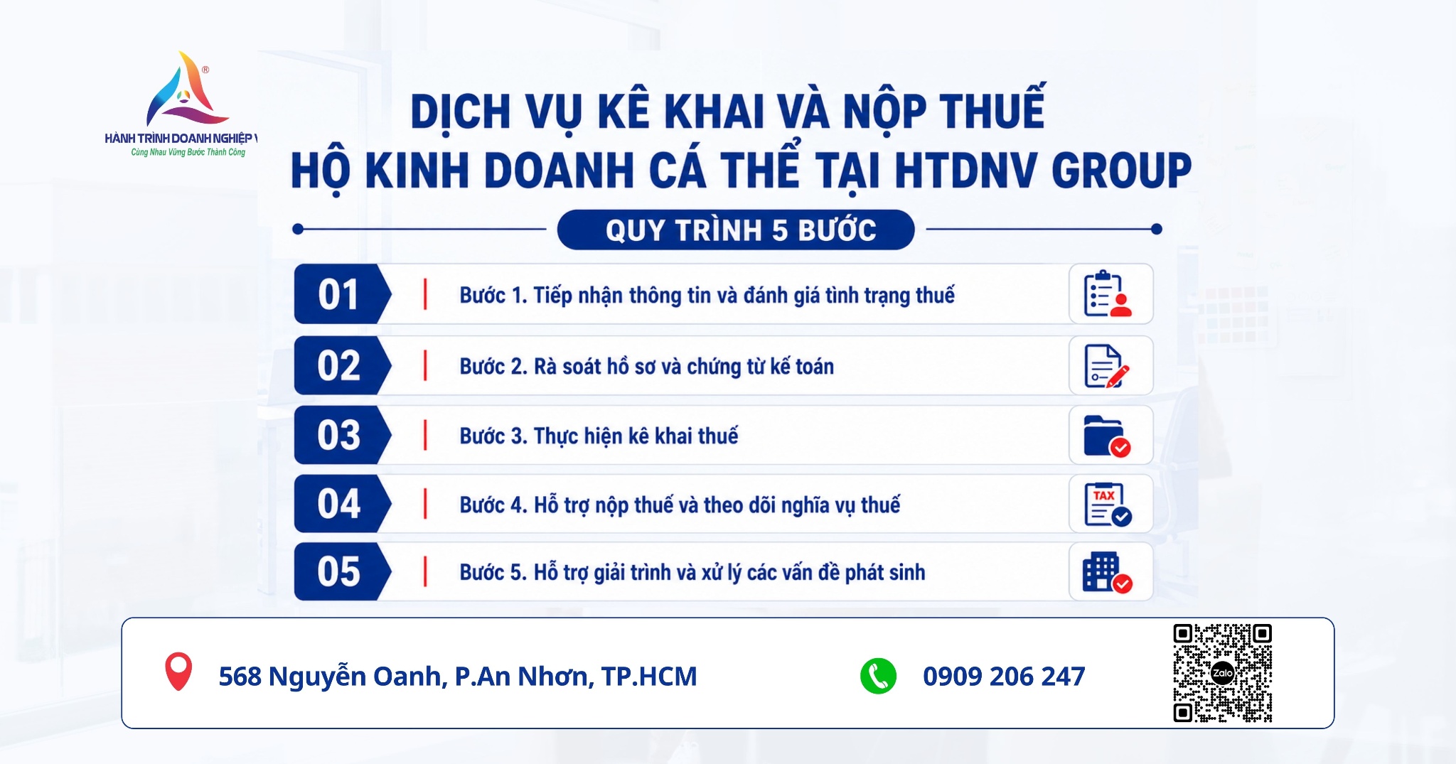 Thuế hộ kinh doanh cá thể có quy định như thế nào? Dịch vụ kế toán thuế trọn gói tại HTDNV Group