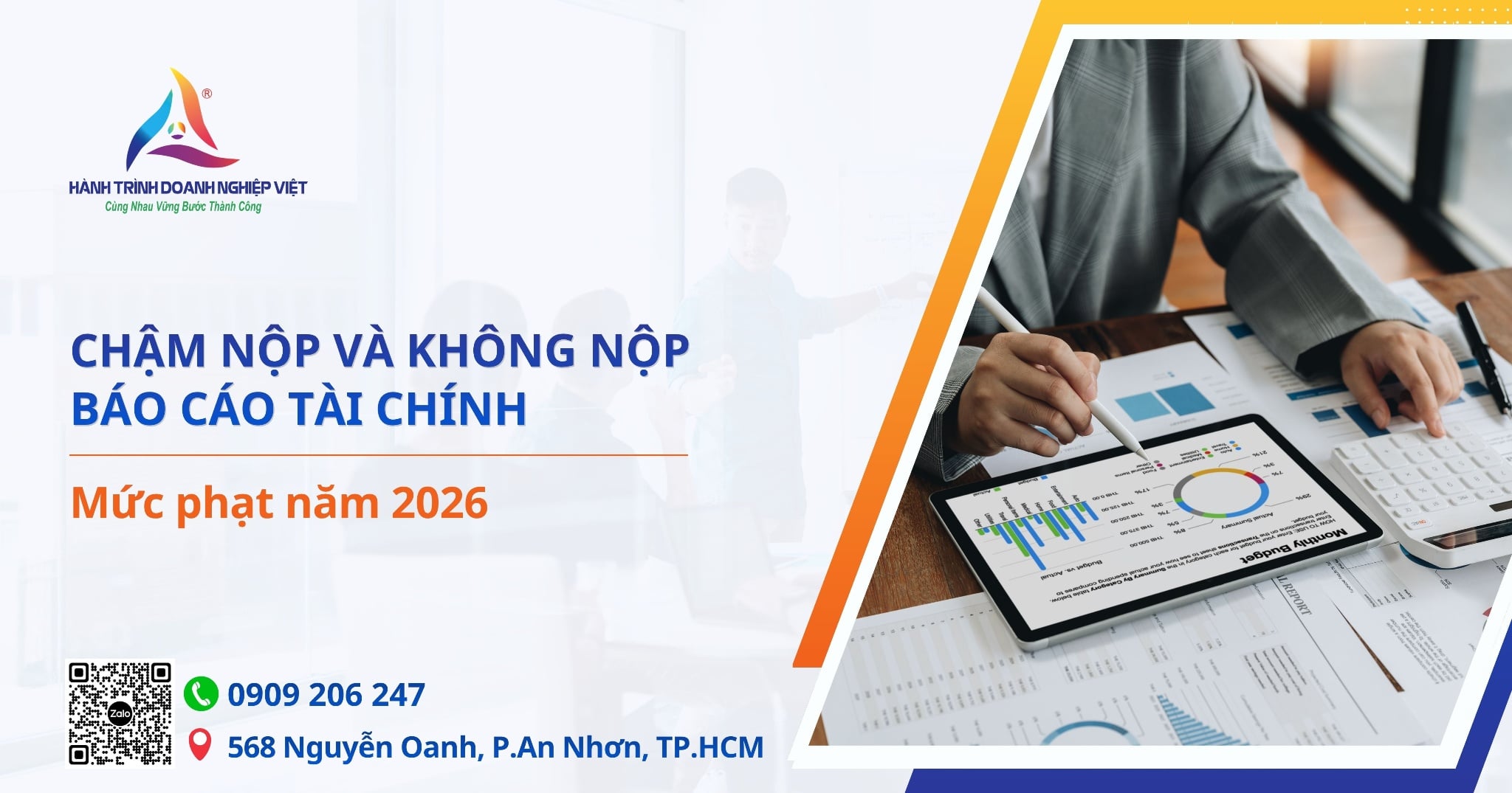 Mức Phạt Chậm Nộp Và Không Nộp Báo Cáo Tài Chính Năm 2026