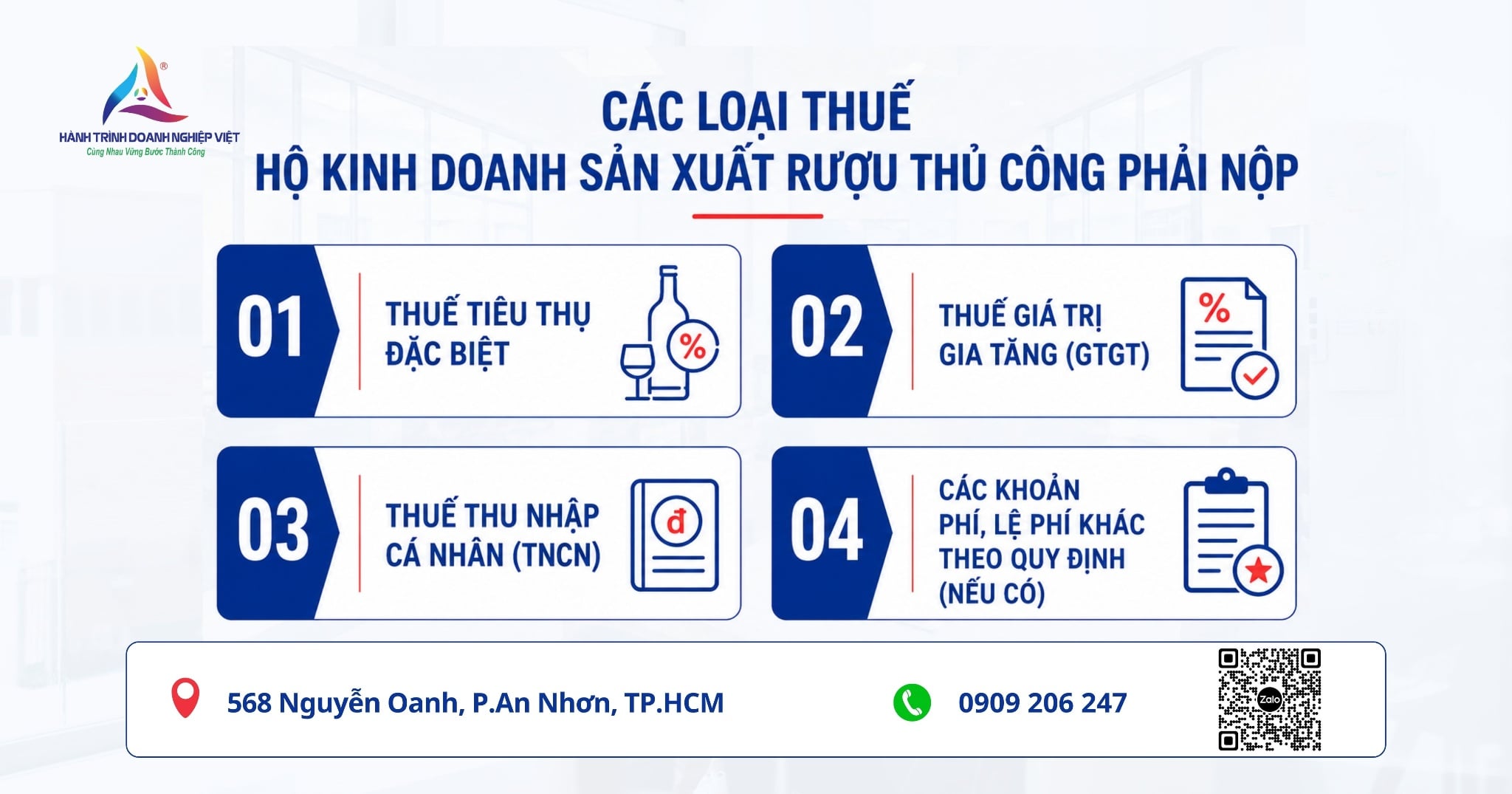 Thuế sản xuất rượu thủ công theo hộ kinh doanh cần phải nộp là bao nhiêu?