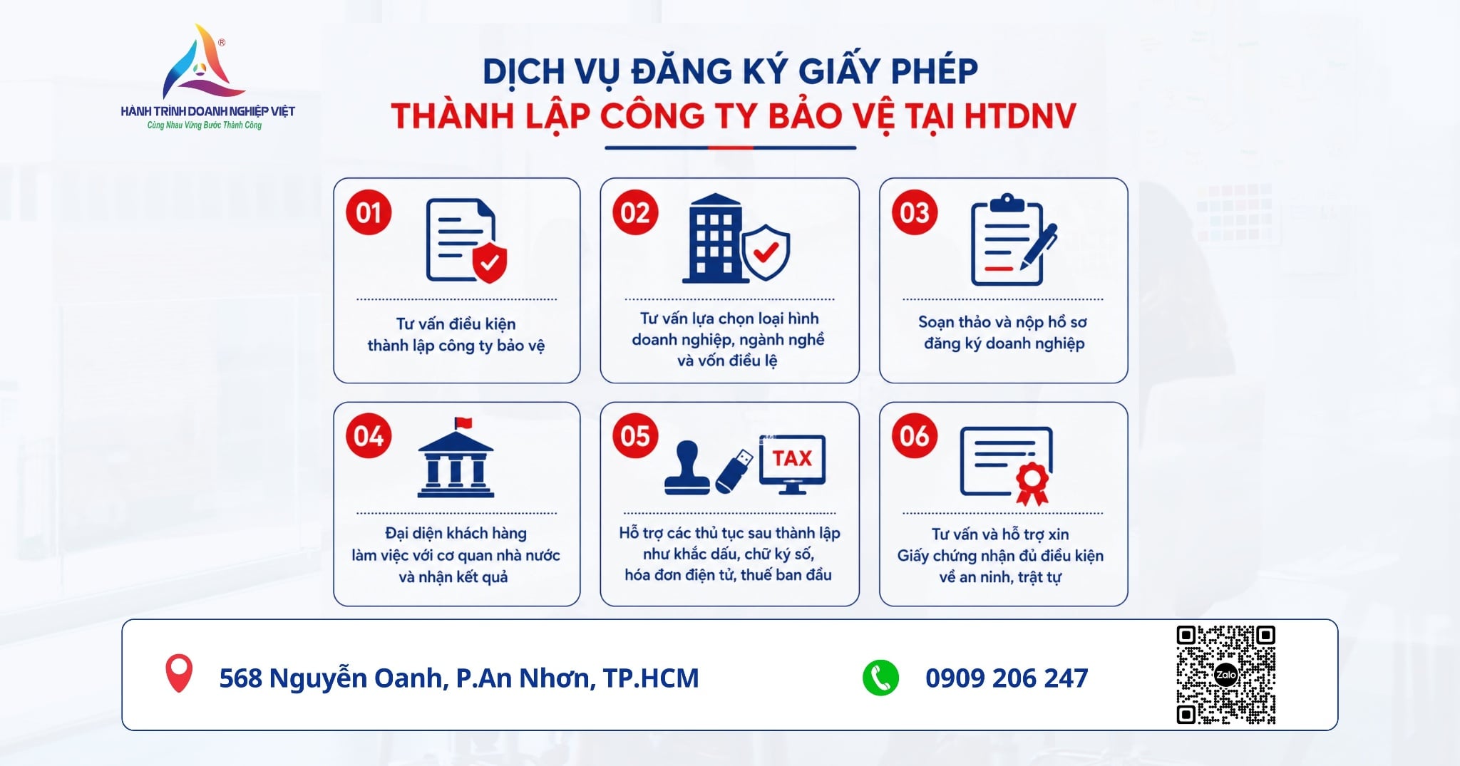 Hướng dẫn điều kiện và thủ tục thành lập công ty bảo vệ mới nhất năm 2026
