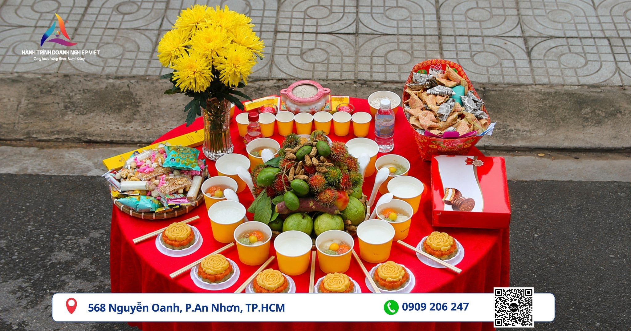 Mâm cúng cô hồn tháng 7