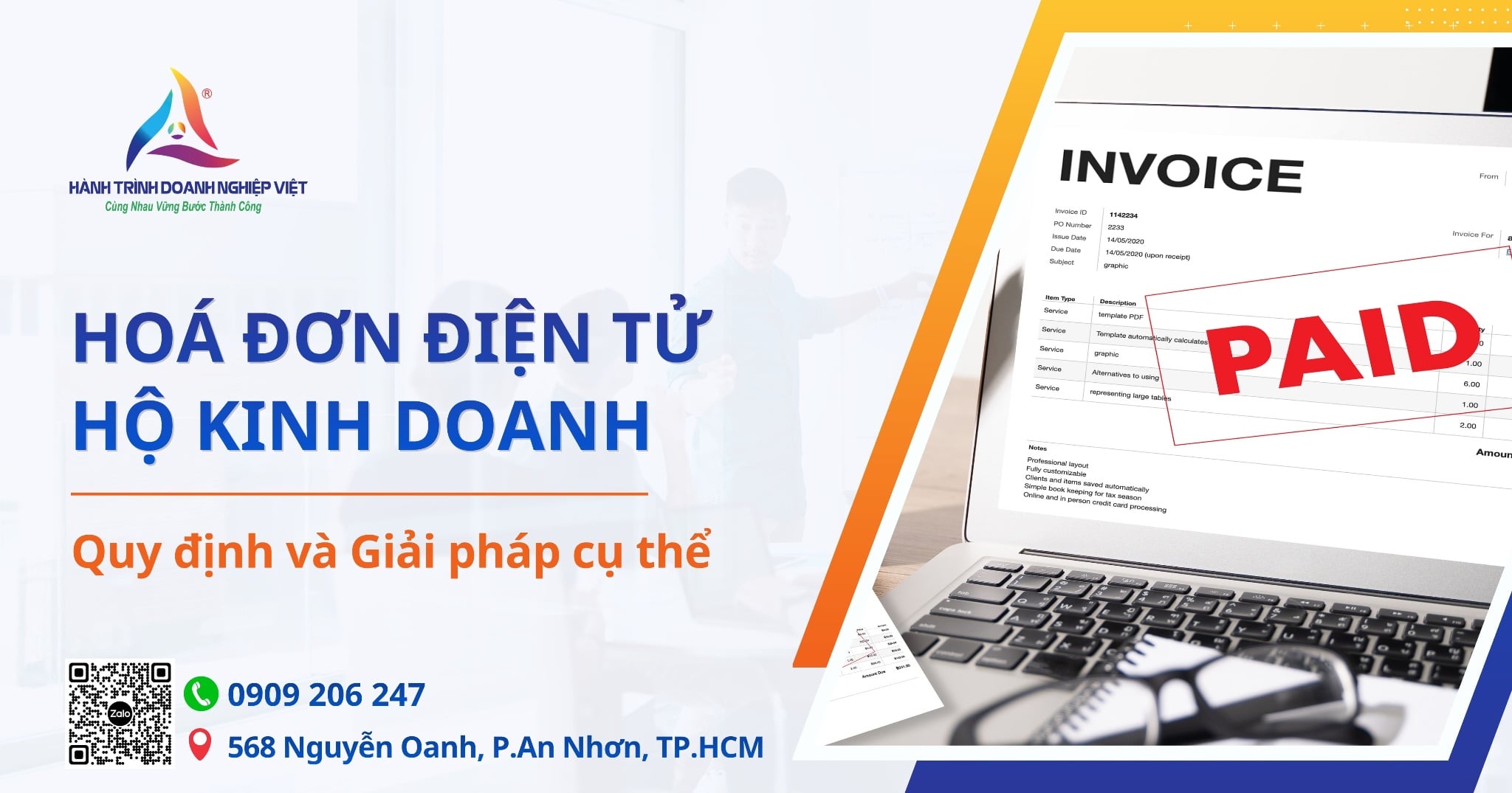 Quy định về hoá đơn điện tử đối với hộ kinh doanh