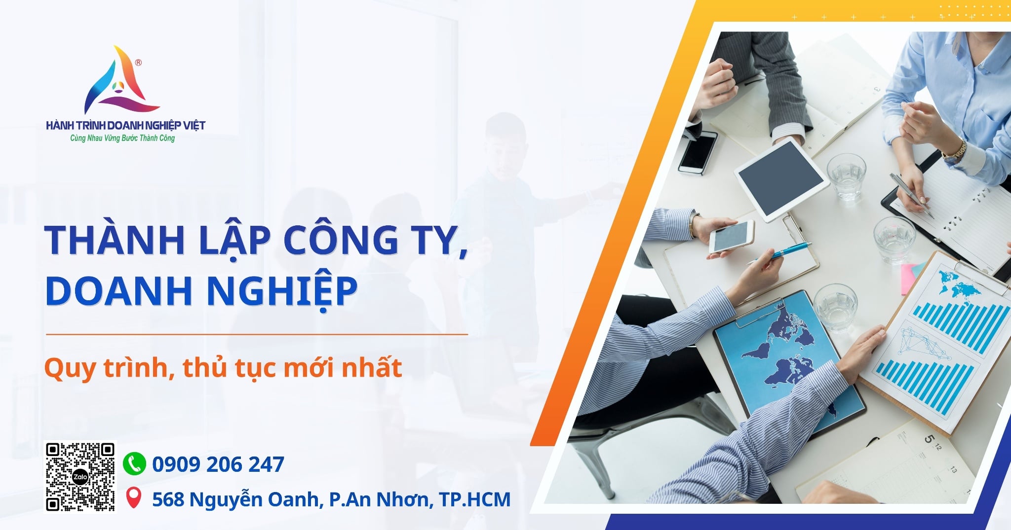 Quy trình, thủ tục thành lập Công ty, Doanh nghiệp năm 2026
