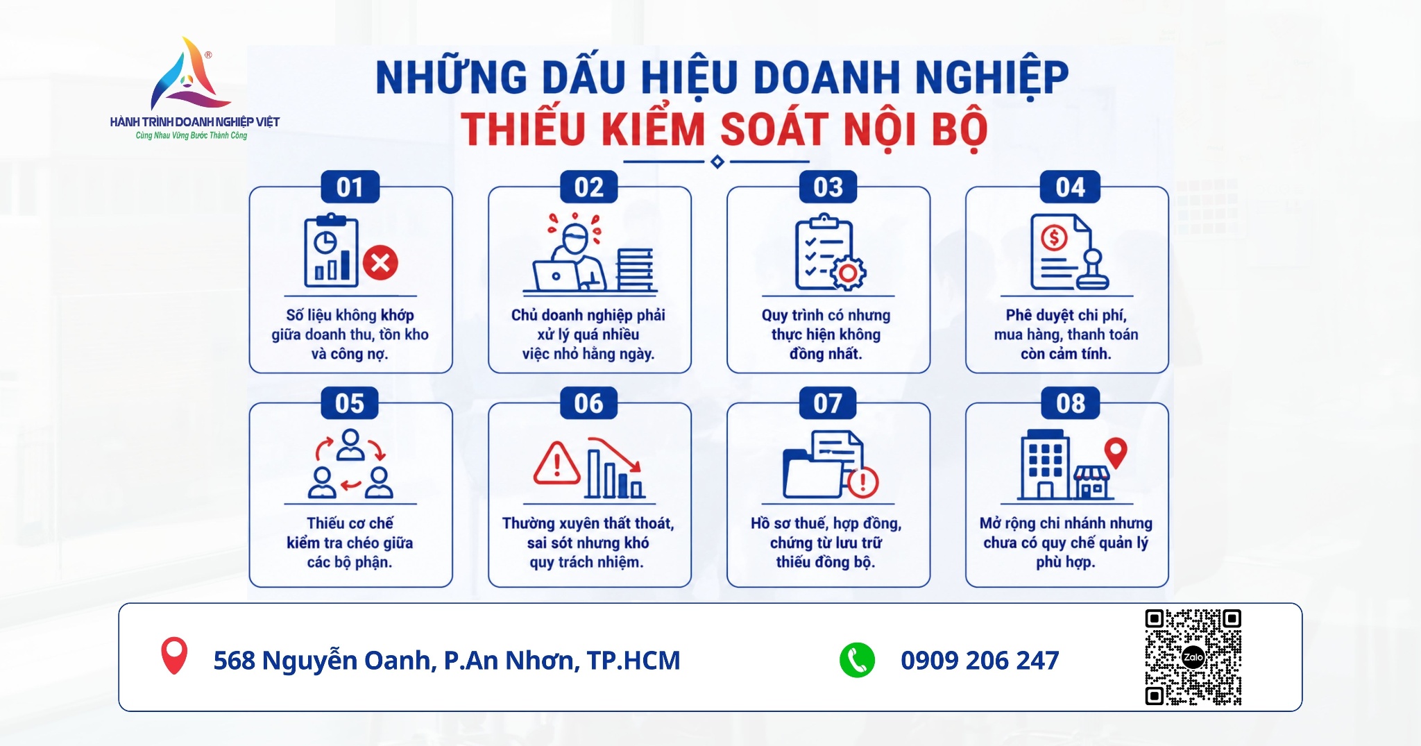 Dịch vụ kiểm soát nội bộ thường xuyên và định kỳ tại HTDNV Group