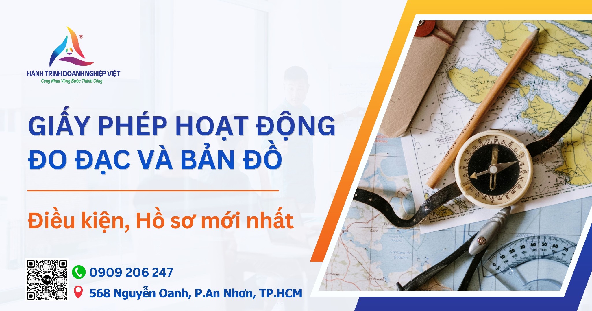 Điều kiện, hồ sơ xin giấy phép hoạt động đo đạc và bản đồ
