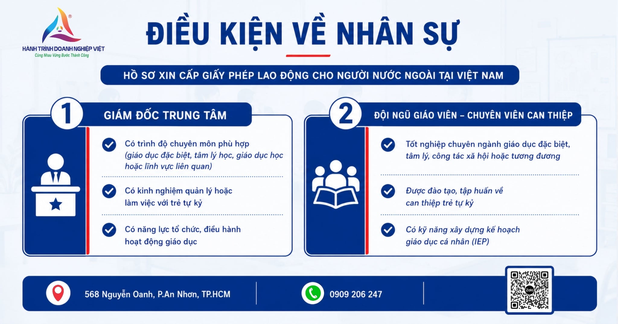 Điều kiện, thủ tục thành lập trung tâm dạy trẻ tự kỷ mới nhất