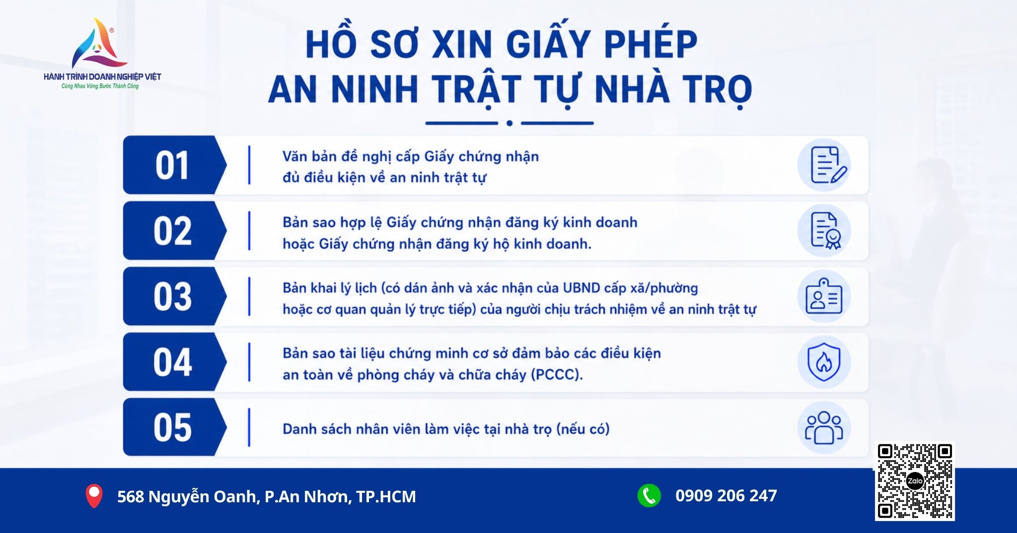 Nhà trọ có cần xin giấy phép an ninh trật tự không