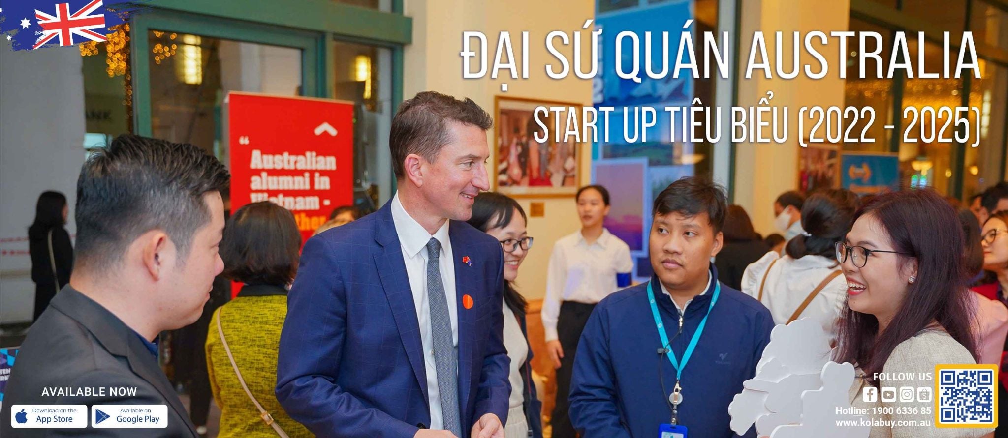 ĐẠI SỨ QUÁN AUSTRALIA: KOLABUY TỰ HÀO ĐƯỢC LỰA CHỌN LÀ DOANH NGHIỆP XUẤT SẮC ĐIỂN HÌNH