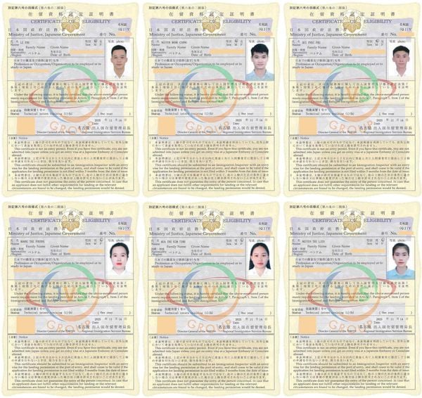 CHÚC MỪNG 6 NAM NỮ TTS KIỂM TRA MÁY MÓC, KIỂM TRA SẢN PHẨM CÓ TCLT NGÀY 17/11/2025