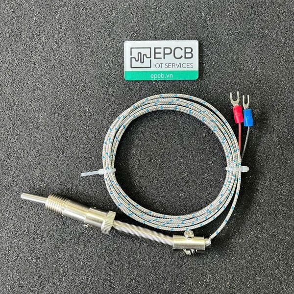 Cảm biến nhiệt độ loại K, E, PT100 dạng lò xo nén WRNT-01