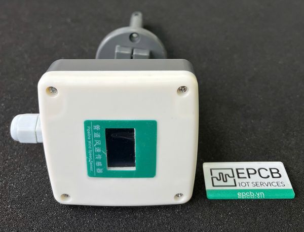 Cảm biến đo tốc độ gió trong đường ống ES-WS-01 (RS485 Modbus RTU)