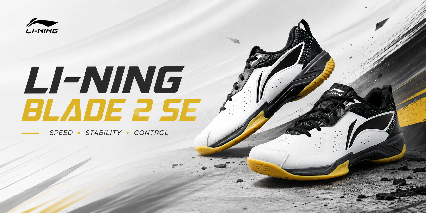 Li-Ning Blade 2 SE – Giày Cầu Lông Nam Nữ Với Thiết Kế Hiện Đại, Êm Ái Và Ổn Định Khi Di Chuyển