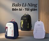Mách bạn 8 mẫu balo Li-Ning năng động dành cho mọi lứa tuổi