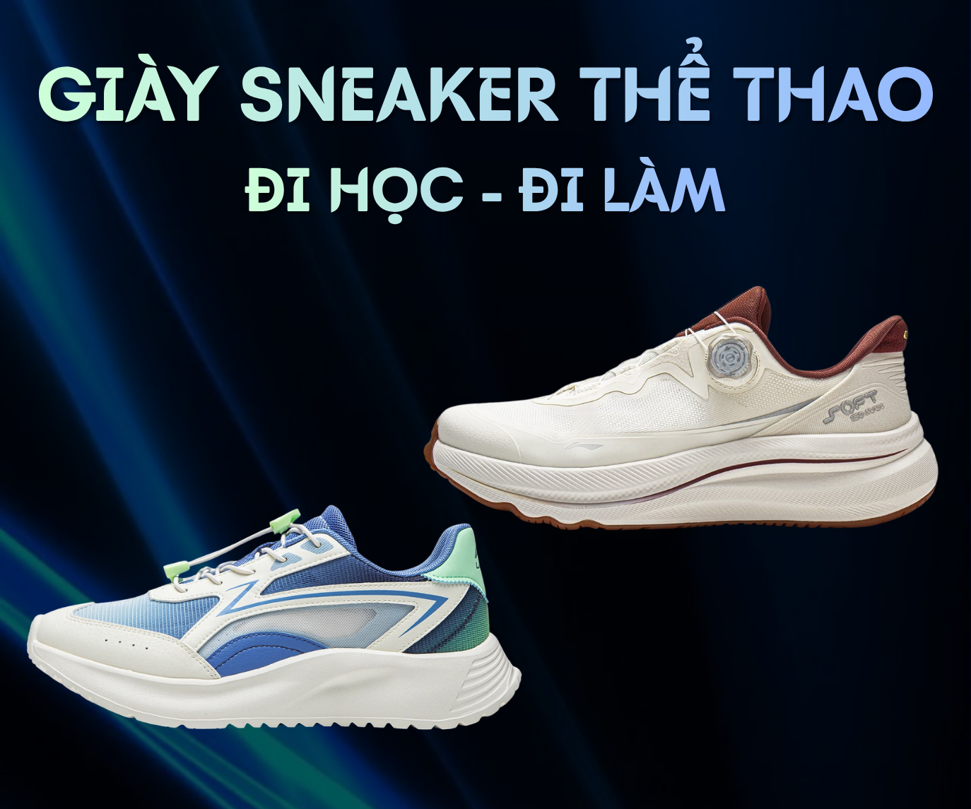 Mách bạn các mẫu giày Sneaker thể thao đi học đi làm cực thời trang