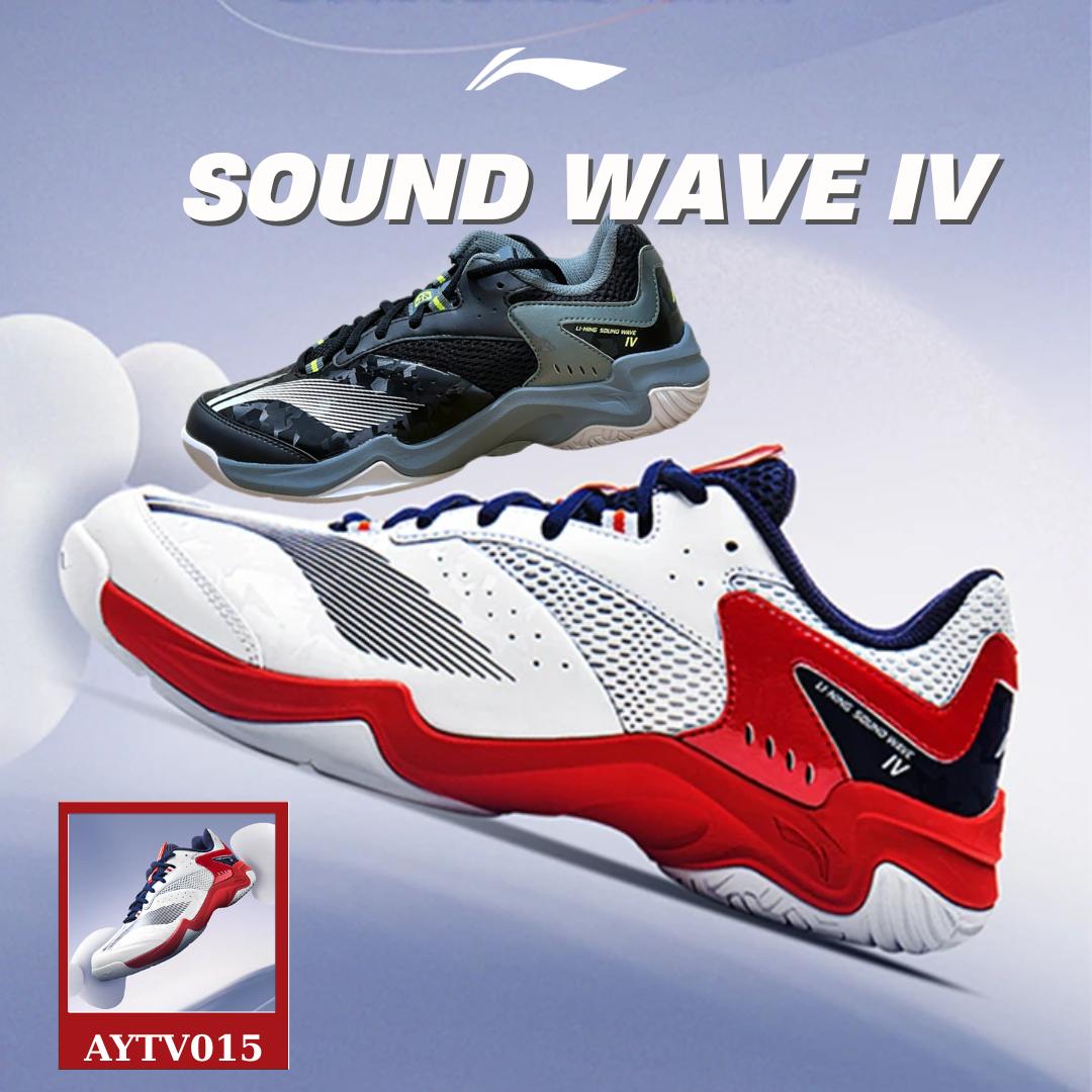 Giày cầu lông Li-Ning SOUND WAVE IV P-AYTV015 – Tốc Độ Bứt Phá, Bám Sân Vượt Trội