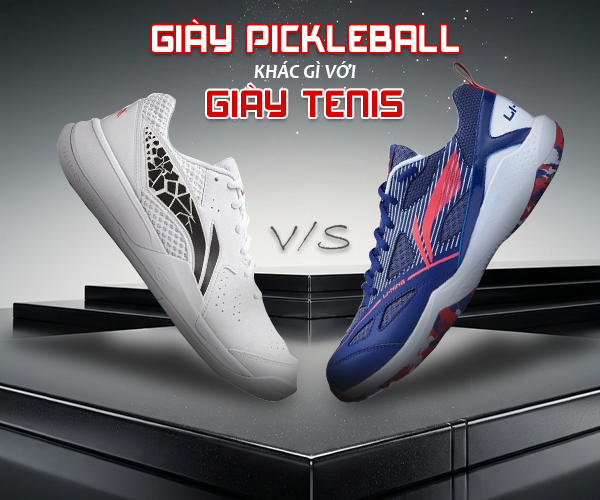 Giày Pickleball khác gì giày Tennis? Nên mua loại nào?