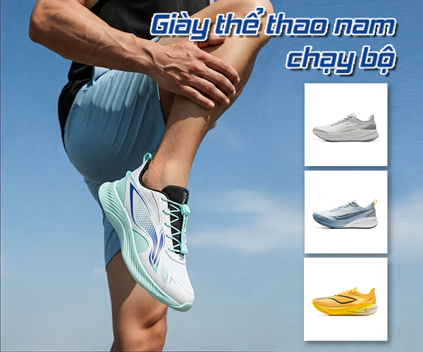 Gợi ý 6 mẫu giày thể thao nam chạy bộ chính hãng, êm ái, giá tốt