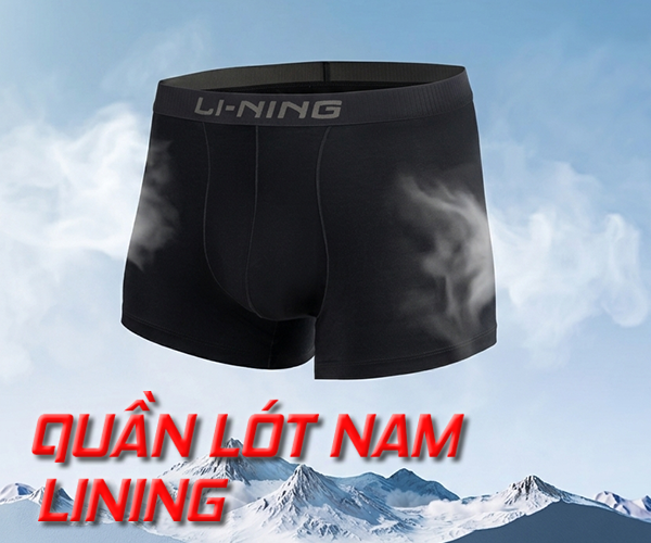 Săn ngay quần lót nam Li-Ning giá tốt, kháng khuẩn vượt trội