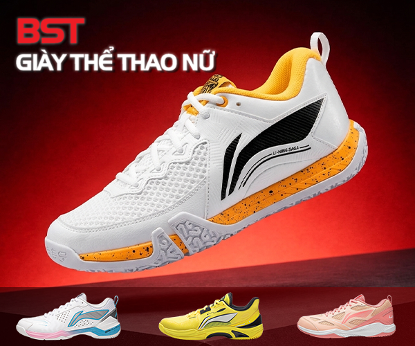 BST giày Pickleball nữ cao cấp giúp bạn tỏa sáng trên mọi mặt sân