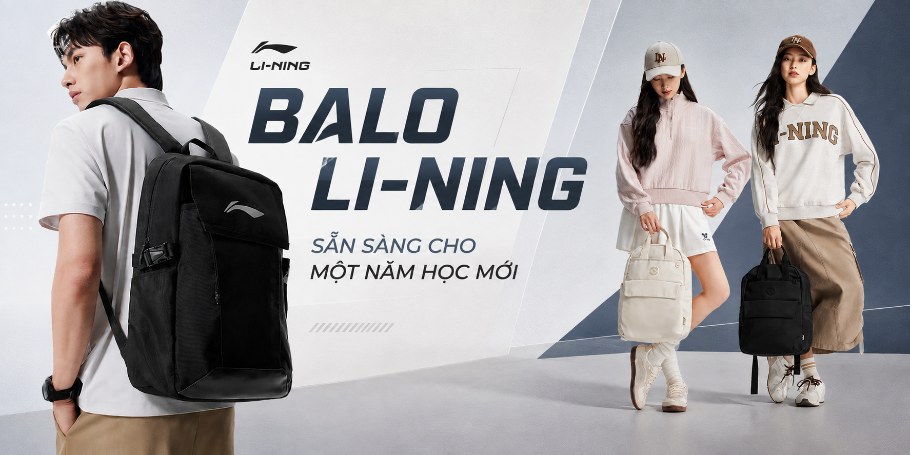 🎒 Sẵn Sàng Cho Một Năm Học Mới Cùng BST Balo Li-Ning