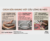 Chỉ bạn cách sửa khung vợt cầu lông bị méo, biến dạng cực dễ