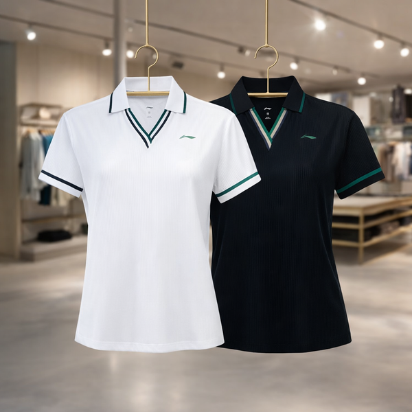 Bộ Sưu Tập Áo Polo Thể Thao Nữ Li-Ning APLV980 – Thoáng Mát, Khô Nhanh, Tôn Dáng
