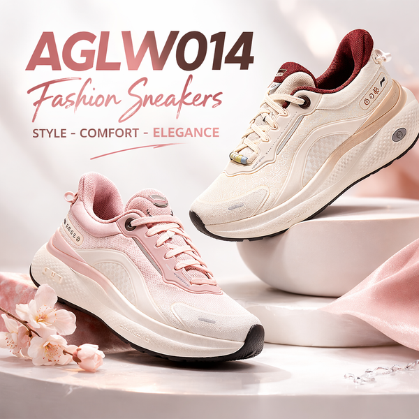 Bộ Sưu Tập Giày Thời Trang Nữ Li-Ning SOFT PLUS 2 AGLW014 – Êm Ái, Chống Thấm Nước Và Phong Cách Hiện Đại Cho Cuộc Sống Năng Động