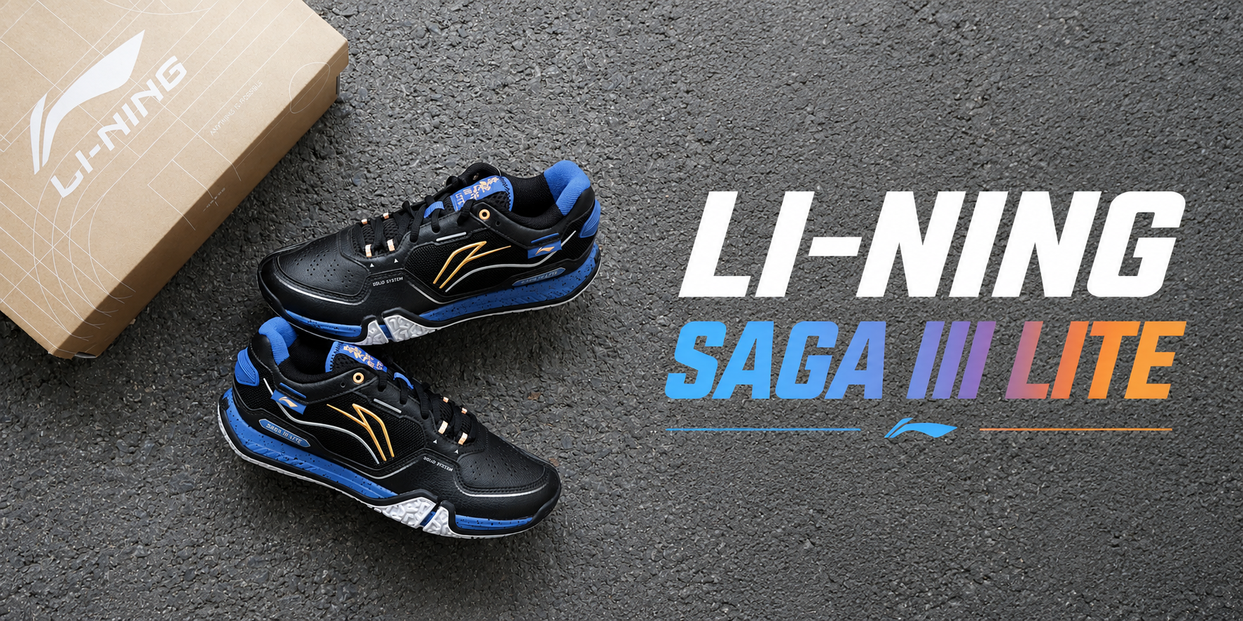 Giày Cầu Lông, Pickleball Li-Ning SAGA 3 LITE P-AYTV003-2V – Linh Hoạt Trong Từng Bước Di Chuyển