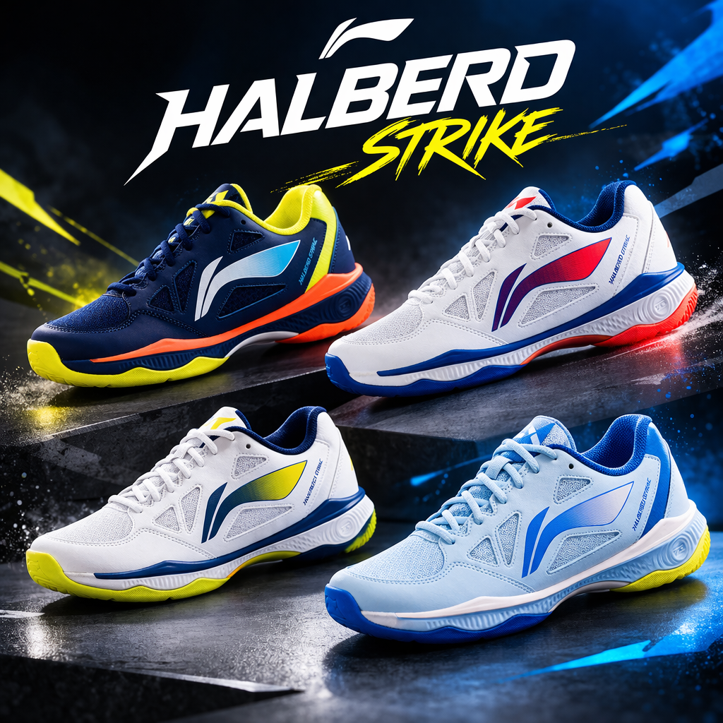 Bộ Sưu Tập Giày Cầu Lông, Pickleball Li-Ning P-AYTV021 Series – Êm Ái, Bám Sân Tốt, Tối Ưu Cho Người Chơi Thể Thao