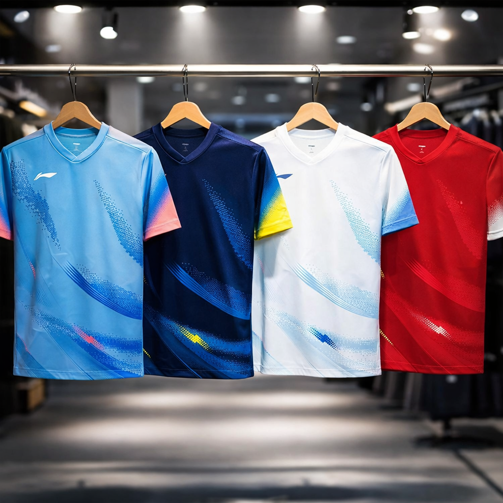 Bộ Sưu Tập Áo Cầu Lông, Pickleball Nam Li-Ning P-AAYV167 – Thiết Kế Thể Thao Hiện Đại, Tối Ưu Hiệu Suất Trên Sân