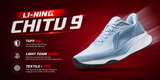 Li-Ning Chitu 9 – Giày Chạy Bộ Đa Năng Cho Chạy Bộ, Gym Và Đi Bộ Hằng Ngày