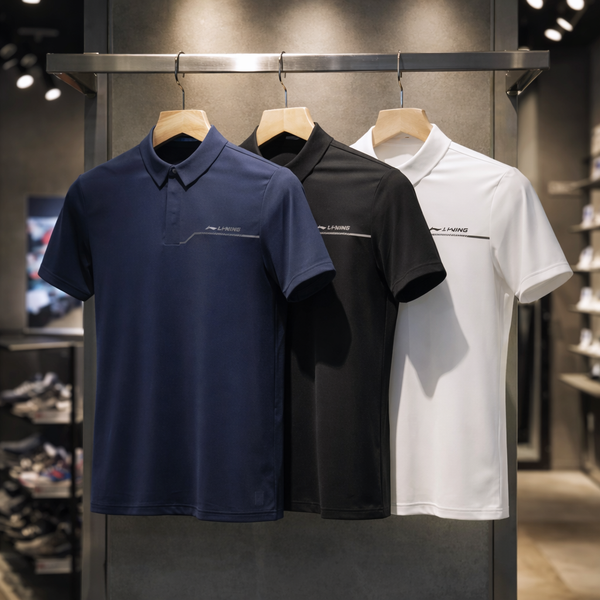 Bộ Sưu Tập Áo Polo Thể Thao Nam Li-Ning APLV285 Series – Thoáng Mát, Co Giãn Linh Hoạt, Chống Nắng UPF 50+