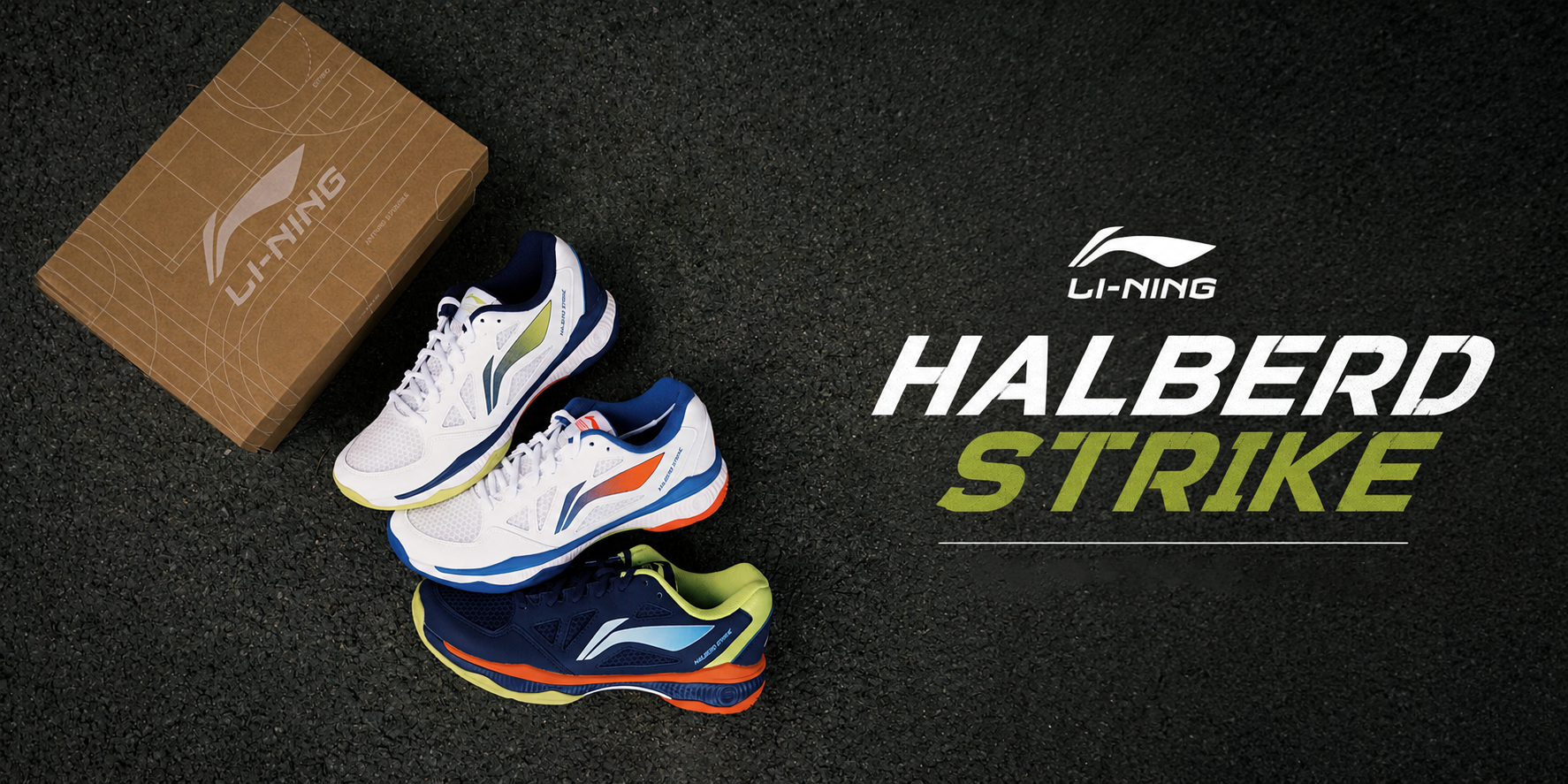 Giày Cầu Lông, Pickleball Li-Ning HALBERD STRIKE – Linh Hoạt, Êm Ái, Bám Sân Ổn Định