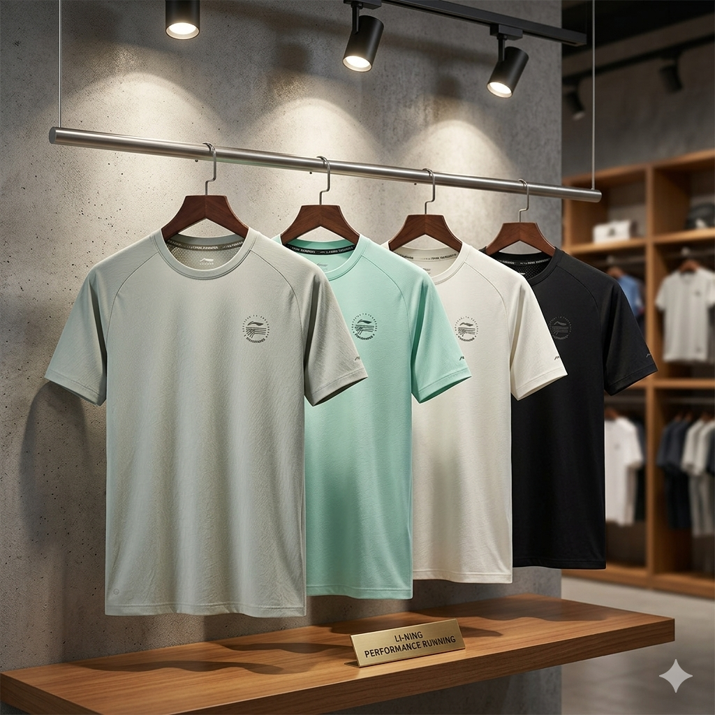 Bộ sưu tập áo T-shirt Nam Li-Ning ATSV367 - Lựa chọn hoàn hảo cho chạy