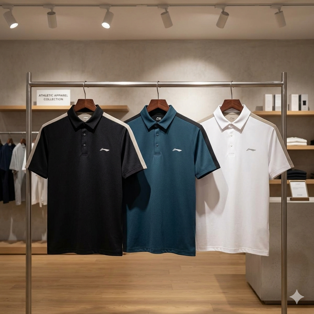 Bộ Sưu Tập Áo Polo Nam Li-Ning APLV669 Series – Chuẩn Phong Cách Tennis, Hiệu Suất Vượt Trội Cho Nam Giới Hiện Đại