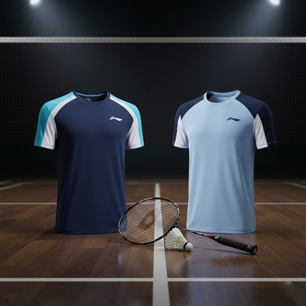 So Sánh Hai Mẫu Áo Thể Thao Li-Ning P-AAYU593-3V và P-AAYU593-4V – Thoáng Mát, Co Giãn Và Chuẩn Phong Cách Thể Thao