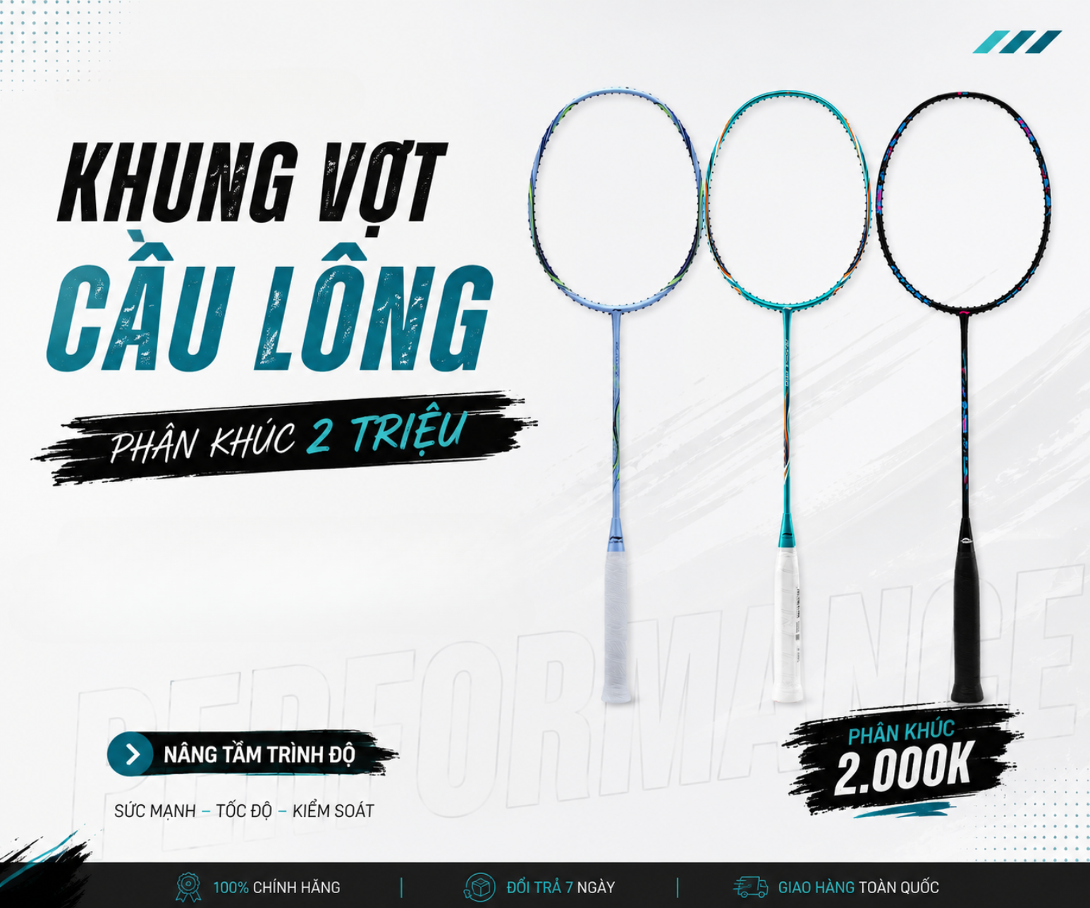 Review chi tiết 10 mẫu khung vợt cầu lông Li-Ning phân khúc 2 triệu