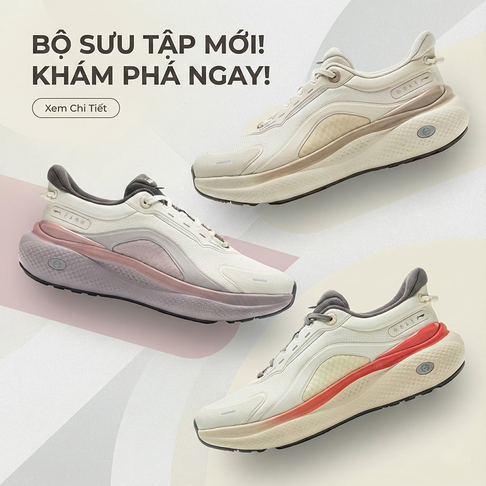Giày Thời Trang Nữ Li-Ning SOFT PLUS 2 – Sự Kết Hợp Hoàn Hảo Giữa Phong Cách, Tiện Ích Và Độ Êm Ái